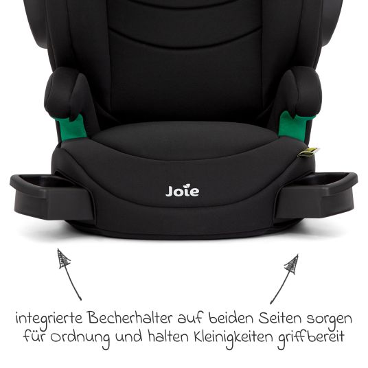 joie Kindersitz i-Trillo i-Size ab 3,5 Jahre - 12 Jahre (100 cm -150 cm) inkl. Getränkehalter - Shale