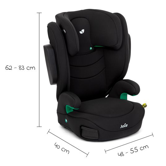 joie Child seat i-Trillo i-Size from 3.5 years-12 years (100 cm -150 cm) incl. cup holder - Shale