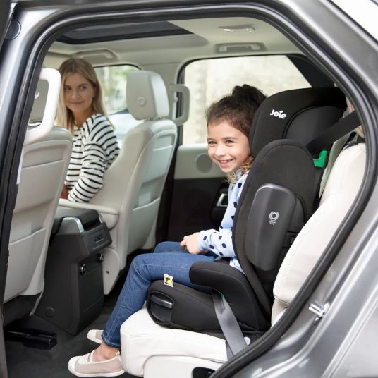 joie Child seat i-Trillo i-Size from 3 years - 12 years (100 cm - 150 cm) incl. cup holder & car seat protector - Shale