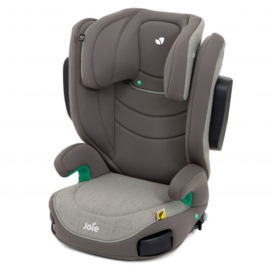 joie Kindersitz i-Trillo LX i-Size ab 3 Jahre - 12 Jahre (100-150 cm) inkl. Auto - Organizer - Dark Pewter