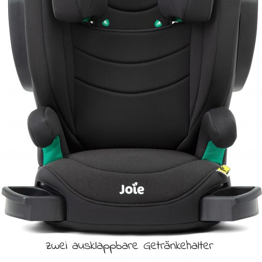 joie Kindersitz i-Trillo LX i-Size ab 4 Jahre - 12 Jahre (100-150 cm) inkl. Auto - Organizer - Shale