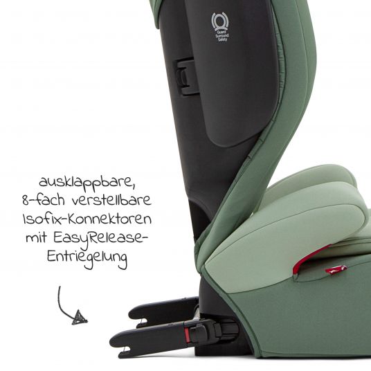 joie Child seat Traver Group 2/3 - from 4 years - 12 years (15-36 kg) - Laurel