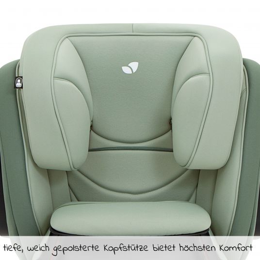 joie Kindersitz Traver Shield Gruppe 1/2/3 - ab 12 Monate - 12 Jahre (9-36 kg) mit Isofix - Laurel