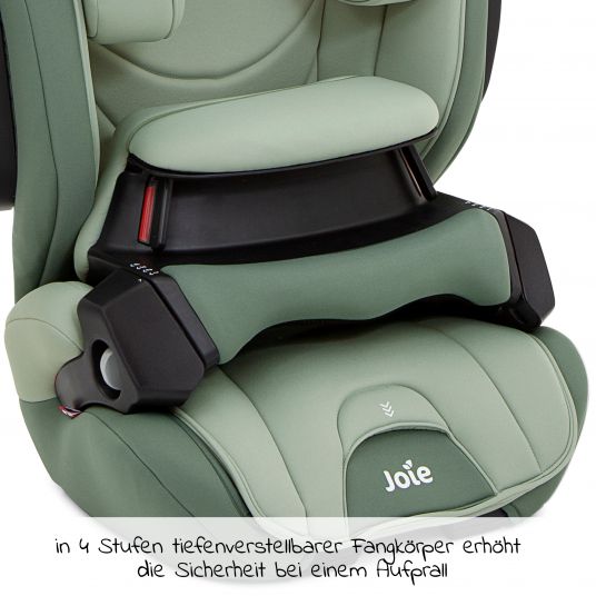 joie Kindersitz Traver Shield Gruppe 1/2/3 - ab 12 Monate - 12 Jahre (9-36 kg) mit Isofix - Laurel