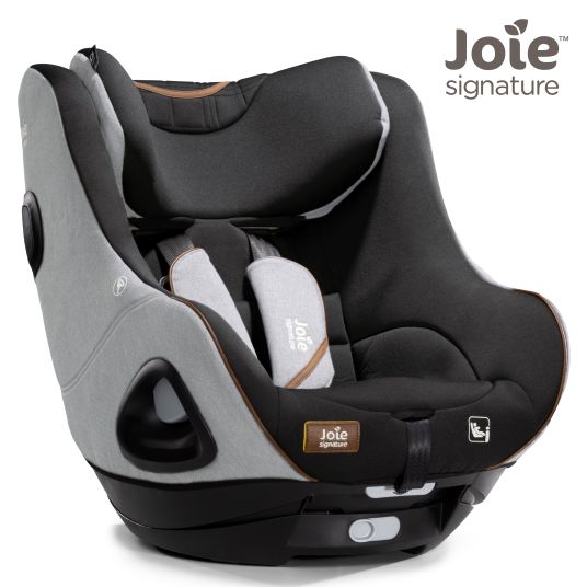 joie Reboarder-Kindersitz i-Harbour ab Geburt - 4 Jahre (40 cm - 105 cm) 360° drehbar - Signature - Carbon