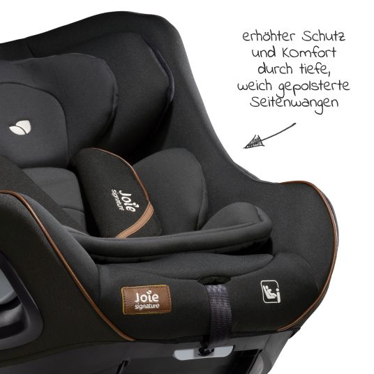 joie Reboarder child seat i-Harbour from birth - 4 years (40 cm - 105 cm) 360° rotatable - Signature - Eclipse