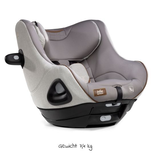 joie Reboarder-Kindersitz i-Harbour ab Geburt - 4 Jahre (40 cm - 105 cm) 360° drehbar - Signature - Oyster