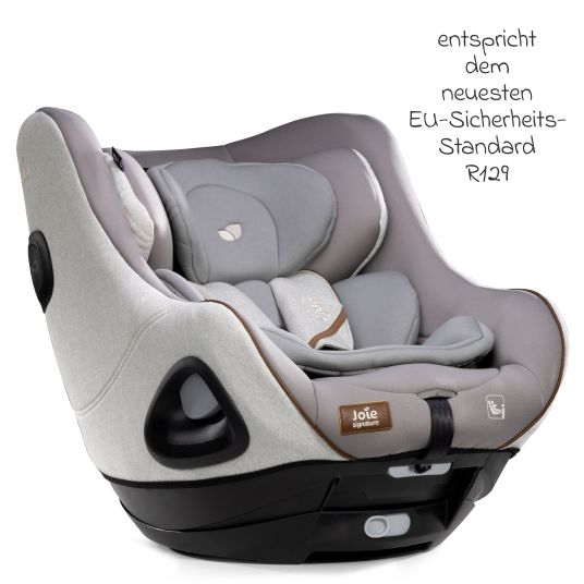 joie Reboarder-Kindersitz i-Harbour ab Geburt - 4 Jahre (40 cm - 105 cm) 360° drehbar - Signature - Oyster