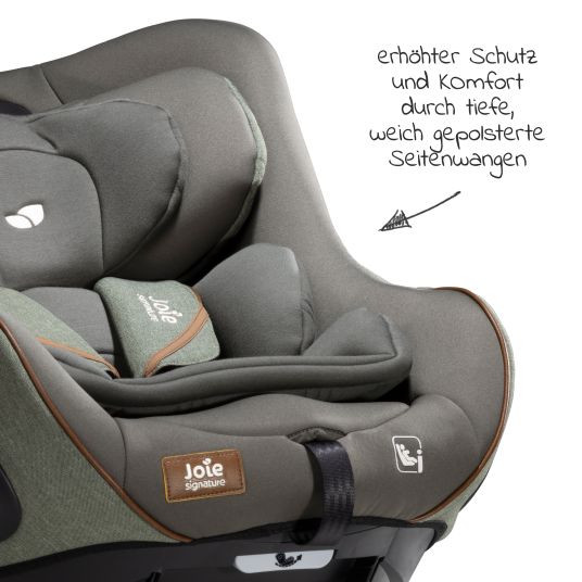 joie Reboarder child seat i-Harbour from birth - 4 years (40 cm - 105 cm) 360° rotatable - Signature - Pine