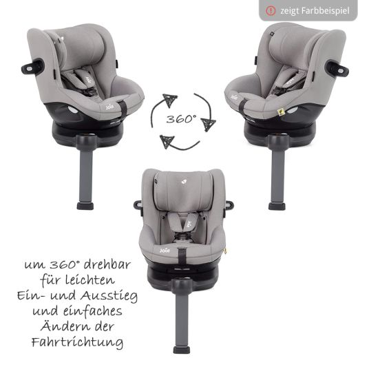 joie Reboarder child seat i-Spin 360 E i-Size - from 9 months - 4 years (61-105 cm) - Coal