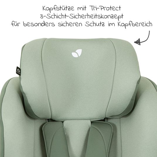 joie Reboarder child seat i-Spin 360 R i-Size - from birth - 4 years (40-105 cm) + accessory pack - Laurel