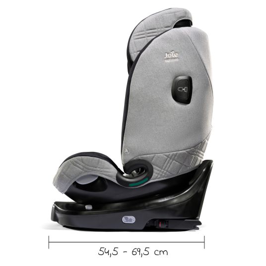 joie Reboarder child seat i-Spin XL i-Size from birth - 12 years (40 cm - 150 cm) 360° rotatable incl. Isofix base - Signature - Carbon