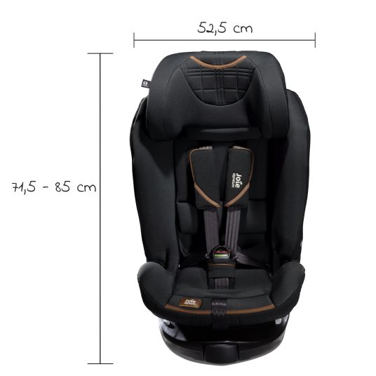 joie Reboarder child seat i-Spin XL i-Size from birth - 12 years (40 cm - 150 cm) 360° rotatable incl. Isofix base - Signature - Eclipse