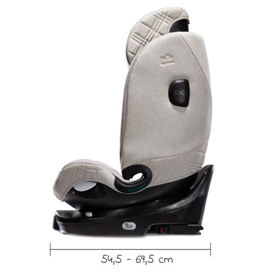 joie Reboarder child seat i-Spin XL i-Size from birth - 12 years (40 cm - 150 cm) 360° rotatable incl. Isofix base - Signature - Oyster