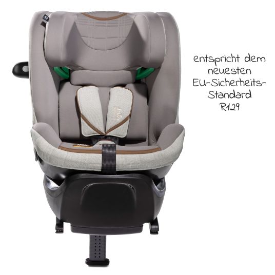 joie Reboarder child seat i-Spin XL i-Size from birth - 12 years (40 cm - 150 cm) 360° rotatable incl. Isofix base - Signature - Oyster