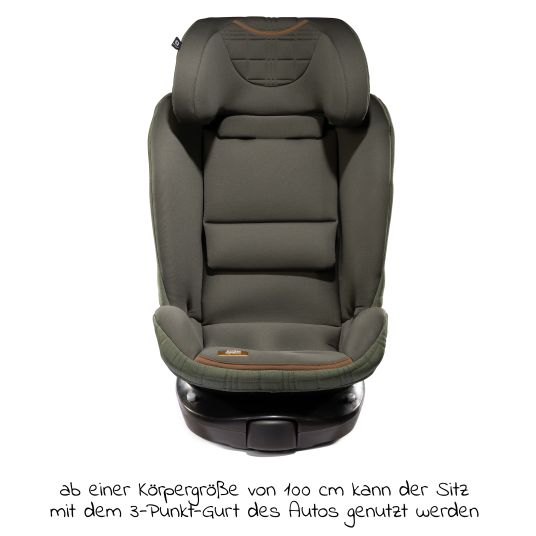 joie Reboarder child seat i-Spin XL i-Size from birth - 12 years (40 cm - 150 cm) 360° rotatable incl. Isofix base - Signature - Pine