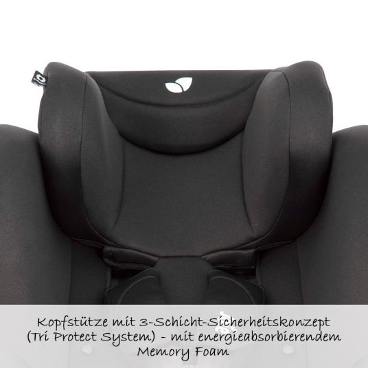 joie Reboarder-Kindersitz i-SpinSafe i-Size - Coal
