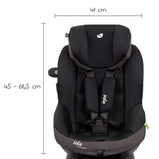 joie Reboarder-Kindersitz i-Venture R i-Size - ab Geburt - 4 Jahre (40-105 cm) - Ember