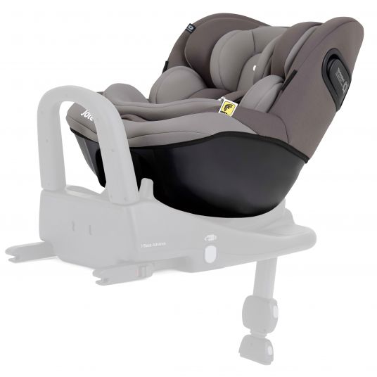 joie Reboarder child seat i-Venture R i-Size - from birth - 4 years (40-105 cm) incl. car - organizer - Dark Pewter