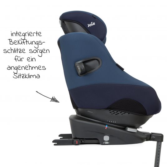 joie Reboarder child seat Spin 360 GT - Group 0+/1 - from birth - 4 years (from birth-18 kg) - Deep Sea