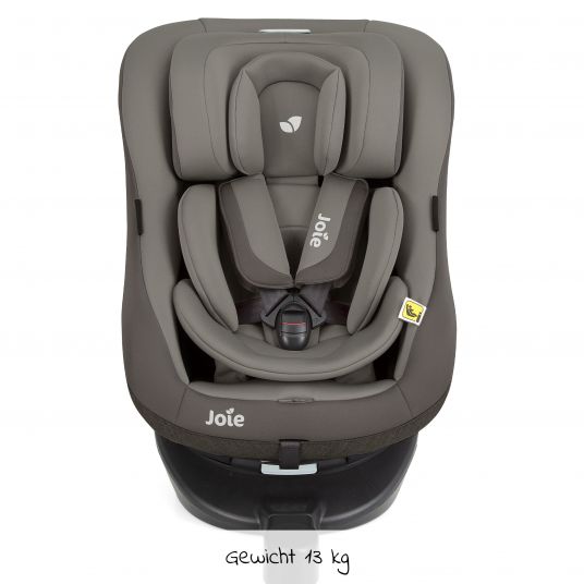 joie Reboarder-Kindersitz Spin 360 Gti i-Size ab Geburt - 4 Jahre ( 40-105 cm) mit Isofix-Basis - Cobblestone