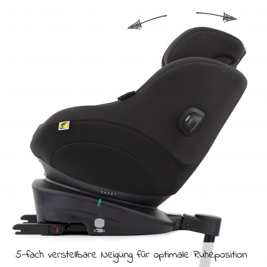 joie Seggiolino Spin 360 Gti i-Size Reboarder per bambini dalla nascita a 4 anni (40-105 cm) - Shale