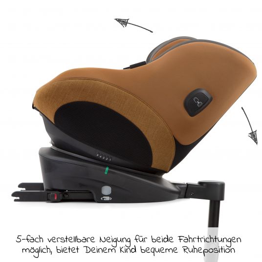 joie Reboarder child seat Spin 360 Gti i-Size from birth - 4 years ( 40-105 cm) - Spice