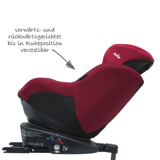 joie Reboarder-Kindersitz Spin 360° - Merlot