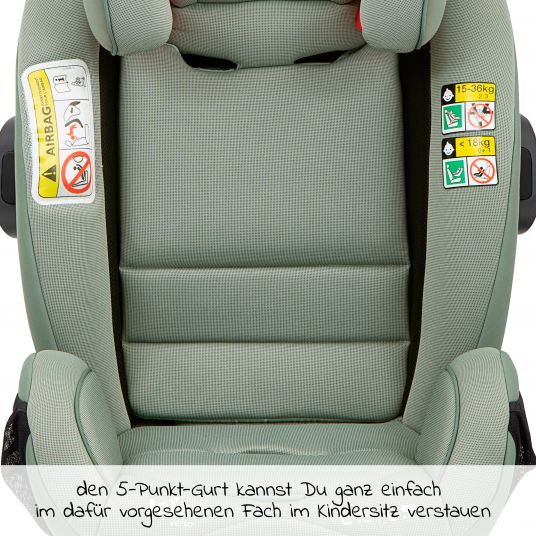 joie Reboarder-Kindersitz Verso Gruppe 0+/1/2/3 - ab Geburt - 12 Jahre (ab Geburt - 36kg) mit Isofix - Laurel