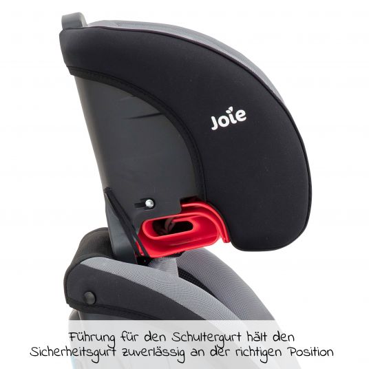 joie Reboarder-Kindersitz Verso Gruppe 0+/1/2/3 - ab Geburt - 12 Jahre (ab Geburt - 36kg) mit Isofix - Slate