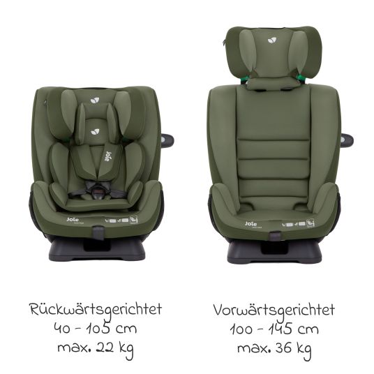 joie Reboarder-Kindersitz Verso R129 ab Geburt - 12 Jahre (40 cm - 145 cm) - Moss