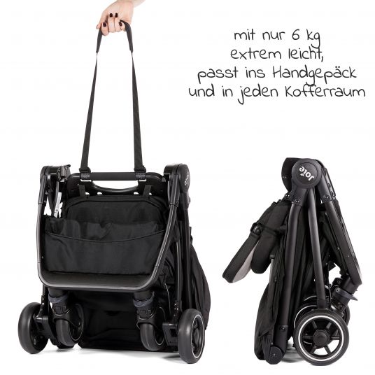 joie Passeggino da viaggio Pact con soli 6 kg, inclusa borsa per il trasporto, adattatore e parapioggia - Ember