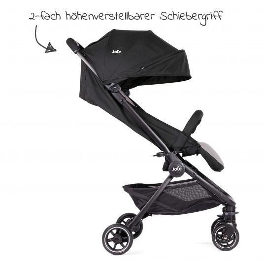 joie Travel buggy Pact with only 6 kg incl. transport bag, adapter & rain cover - Ember