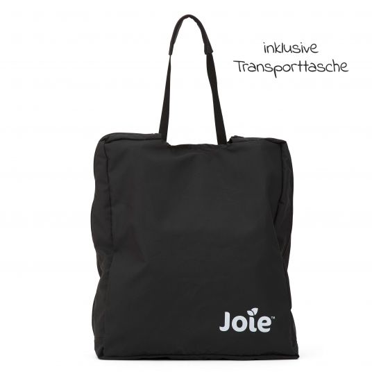 joie Reisebuggy Pact mit nur 6 kg inkl. Transporttasche, Adapter & Regenschutz - Gray Flannel