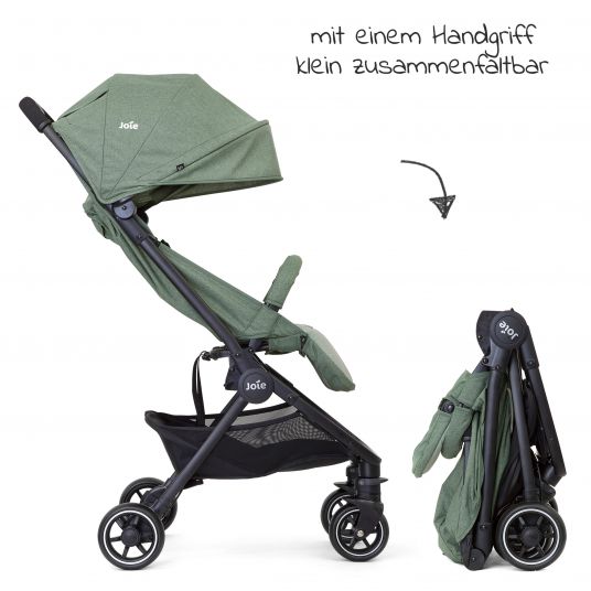 joie Travel buggy Pact with only 6 kg incl. transport bag, adapter & rain cover - Laurel