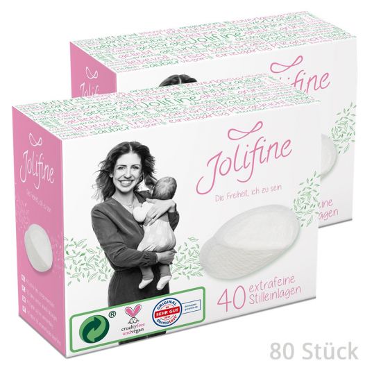 Jolifine Nursing pads 80 pack