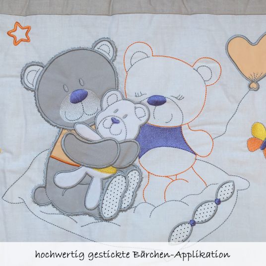 jonka Letto completo Mona White 70 x 140 cm - Dream Bear - Bianco