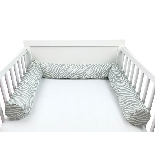 joyfill Nest Snake Hollow Fibre 180 cm - Zebra - Grigio Bianco