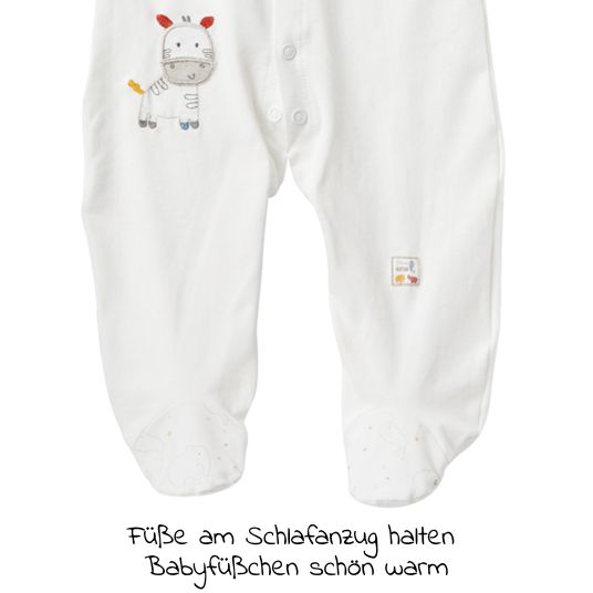Julius Zöllner Babybett-Matratze Baby Soft 70 x 140 cm inkl. 2 Spannbettlaken + GRATIS Schlafanzug Gr. 68