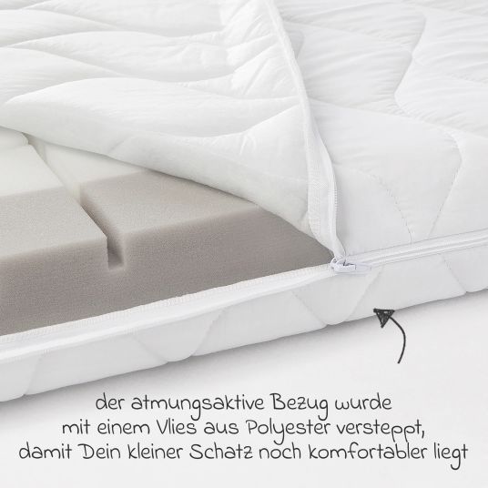 Julius Zöllner Baby cot mattress Joy 60 x 120 cm