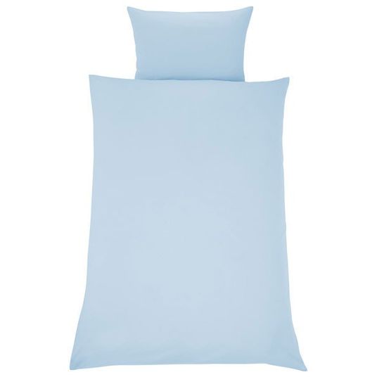 Julius Zöllner Bed linen 100 x 135 cm - Uni Light Blue