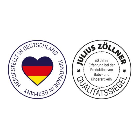 Julius Zöllner Foil changing mat Softy - Grey Stripes