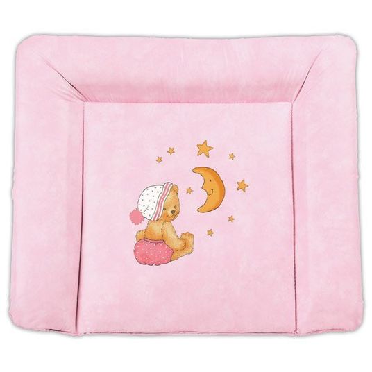 Julius Zöllner Foil changing mat Softy - Cuddly Bear Pink