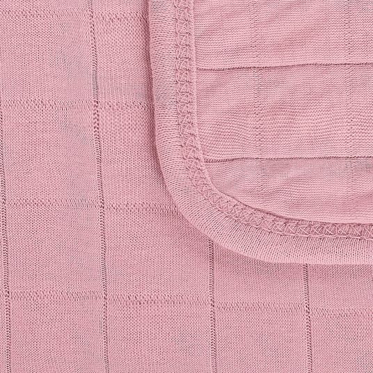 Julius Zöllner Snuggle blanket jersey Premium 100 x 120 cm - Blush