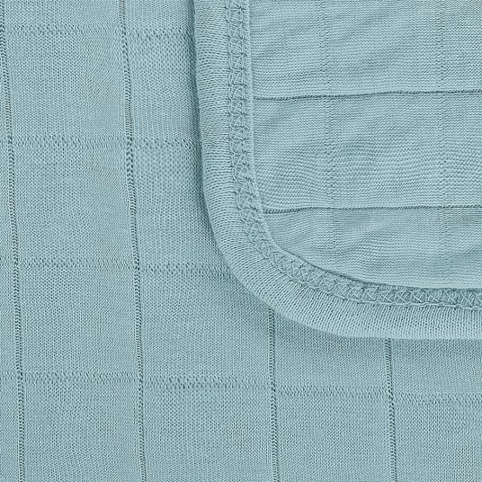 Julius Zöllner Snuggle blanket Jersey Premium 100 x 120 cm - Greenery