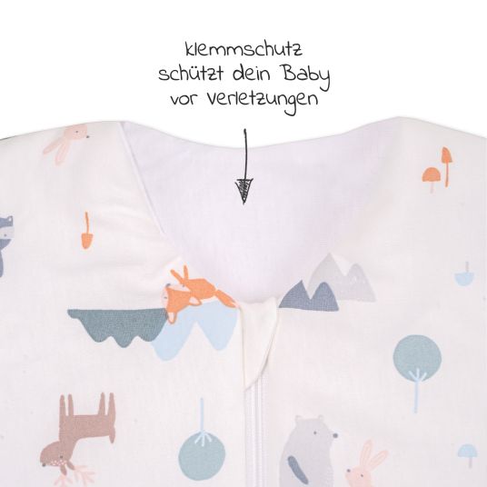 Julius Zöllner Schlafsack Jumper wattiert - Little Fox - Gr. 92