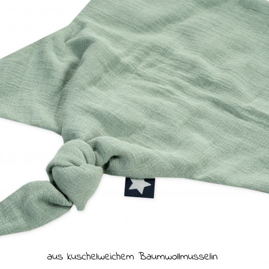 Julius Zöllner Snuffle cloth muslin - Green