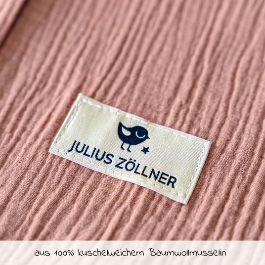 Julius Zöllner Sommerschlafsack Musselin - Dusty Rose - Gr. 50