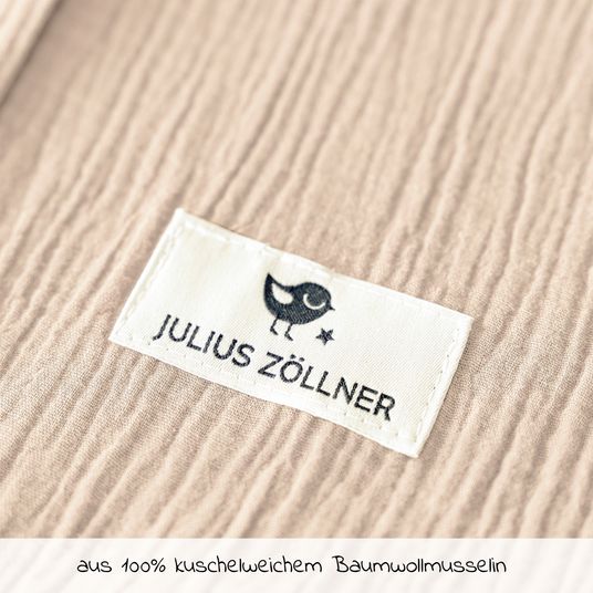 Julius Zöllner Summer sleeping bag muslin - Sand - Size 50