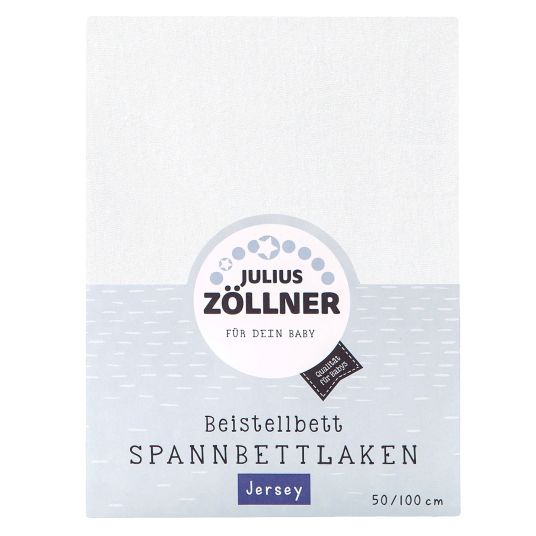 Julius Zöllner Lenzuolo per culla 50 x 100 cm - Bianco